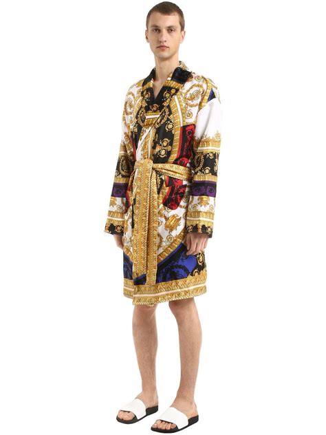 versace robe mens